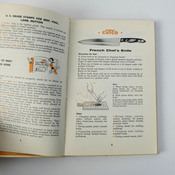 1961 Cutco Cook Book Vintage Hardcover - Picture 10 of 11